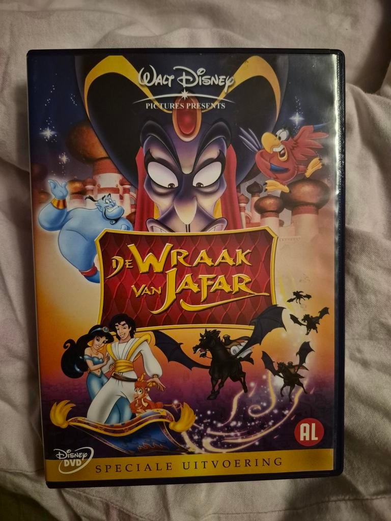 Disney DVD – De Wraak van Jafar (Speciale Uitvoering), Alle leeftijden, Ophalen of Verzenden, Gebruikt, Amerikaans