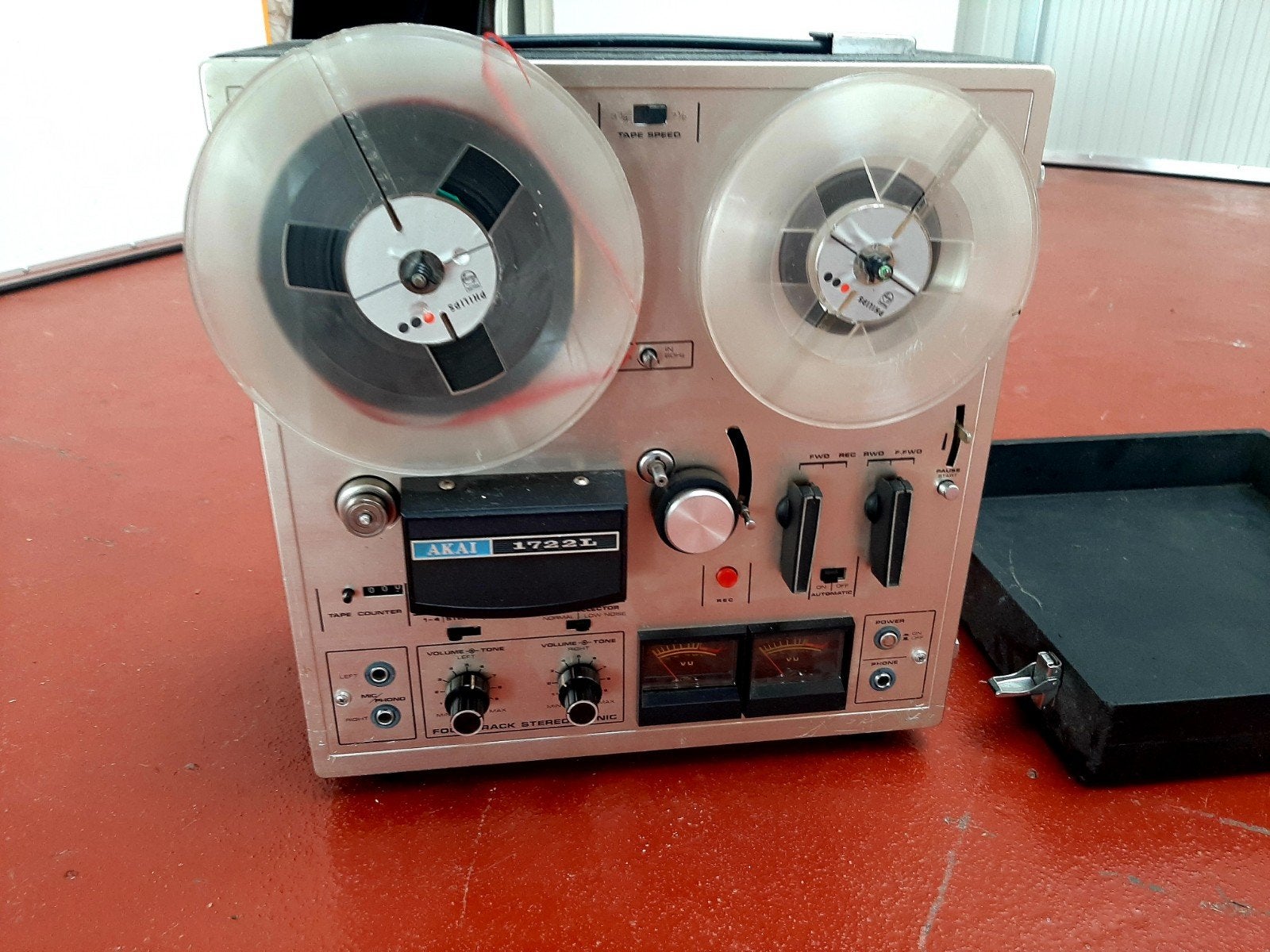 AKAI bandrecorder werkend, Ophalen, Bandrecorder