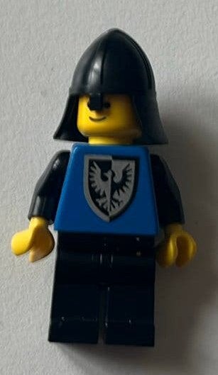 Lego Black Falcon minifiguur met misprint (kijkt naar links), Gebruikt, Lego, Ophalen of Verzenden, Minifiguur