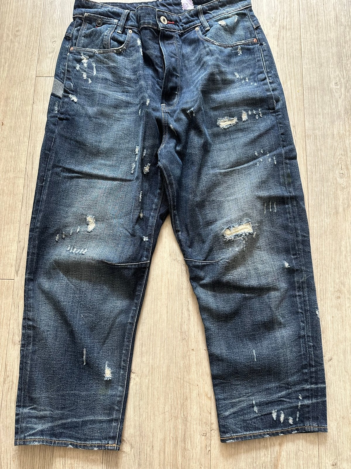G-Star RAW Spijkerbroek Maat 30 - Gedragen Look, Ophalen of Verzenden, Gedragen, Blauw, W32 (confectie 46) of kleiner