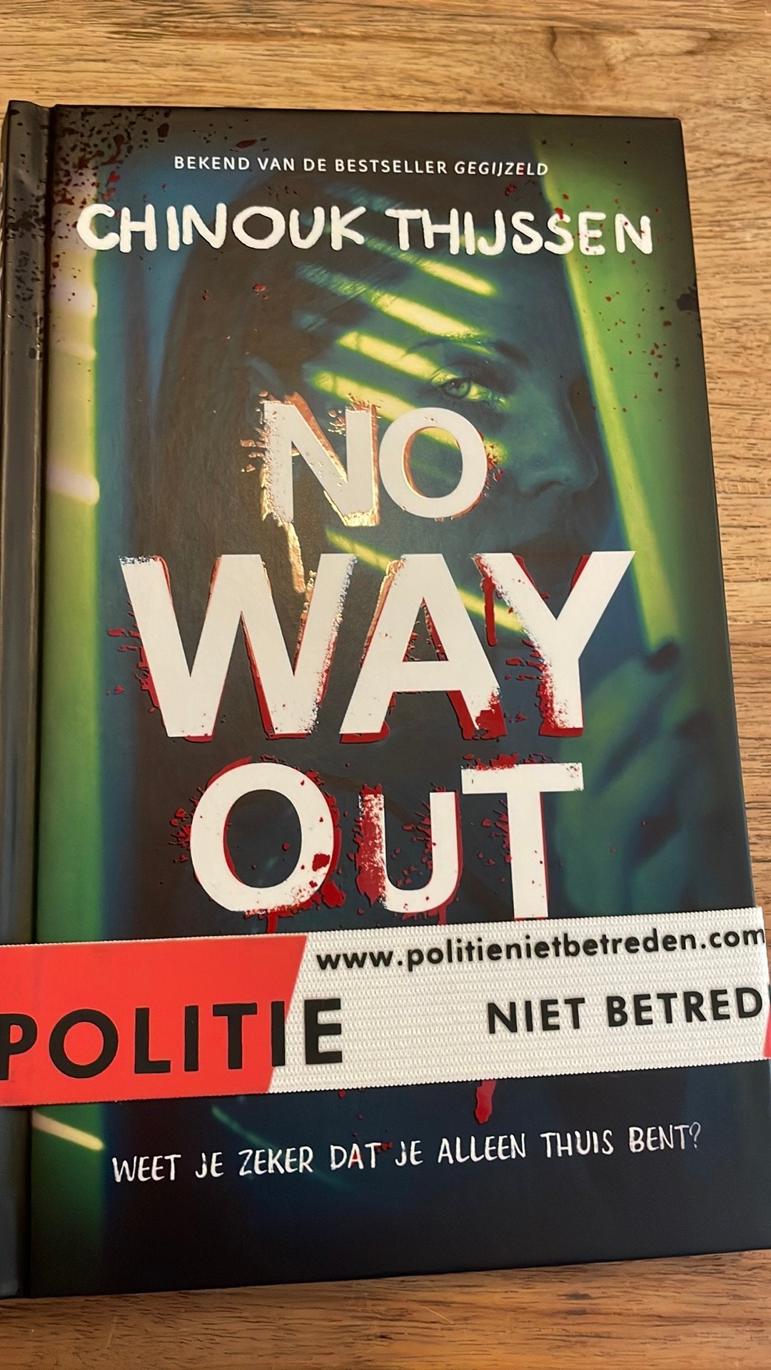 Chinouk Thijssen - No way out, Ophalen of Verzenden, Zo goed als nieuw, Chinouk Thijssen
