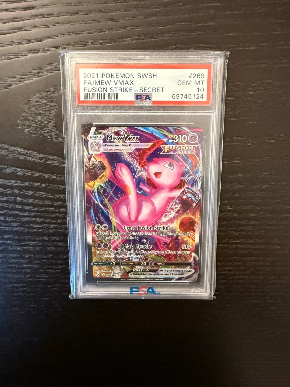 Mew VMAX #269 - PSA 10, Ophalen of Verzenden, Zo goed als nieuw
