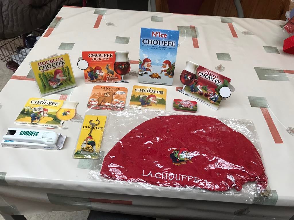 Chouffe items,alles voor 12€, Ophalen of Verzenden, Nieuw, Overige typen