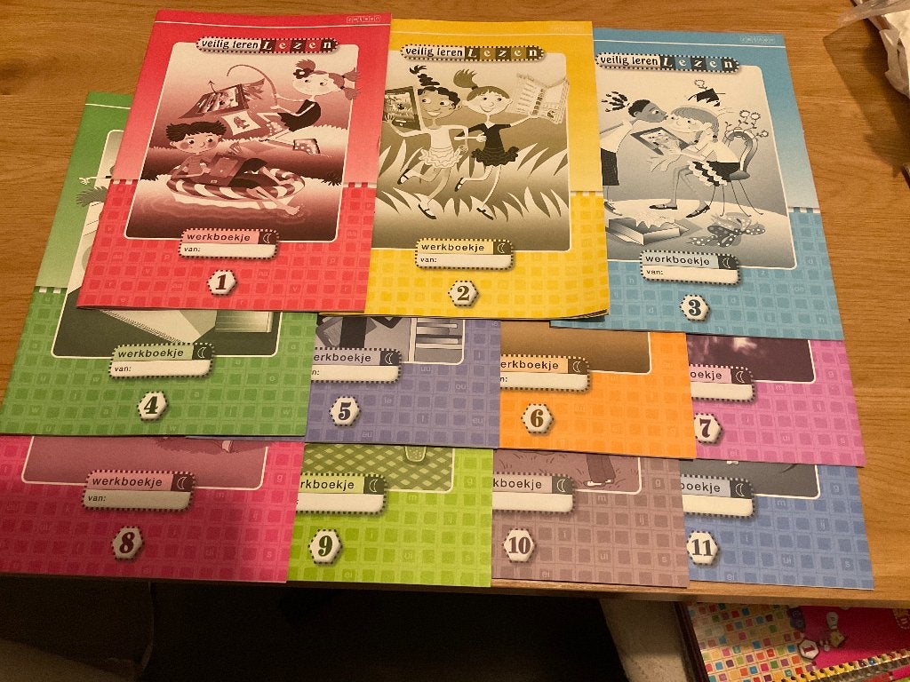 Veilig leren lezen- werkboekjes maanversie, Ophalen of Verzenden, Nieuw, Overige niveaus, Nederlands