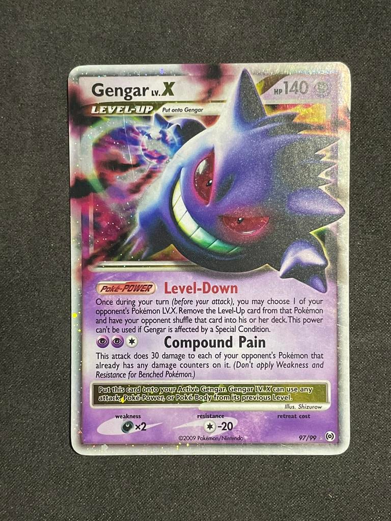 Gengar Lv. X 97 Arceus, Ophalen of Verzenden, Zo goed als nieuw