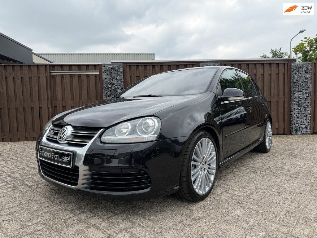 Volkswagen GOLF 5 3.2 R32 DSG ORIGINEEL, Auto's, Automaat, Gebruikt, Zwart, 3189 cc