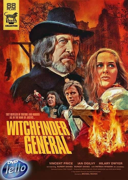 DVD: Witchfinder General (1968 Vincent Price) UK niet NLO, Vanaf 16 jaar, Ophalen of Verzenden, Nieuw in verpakking