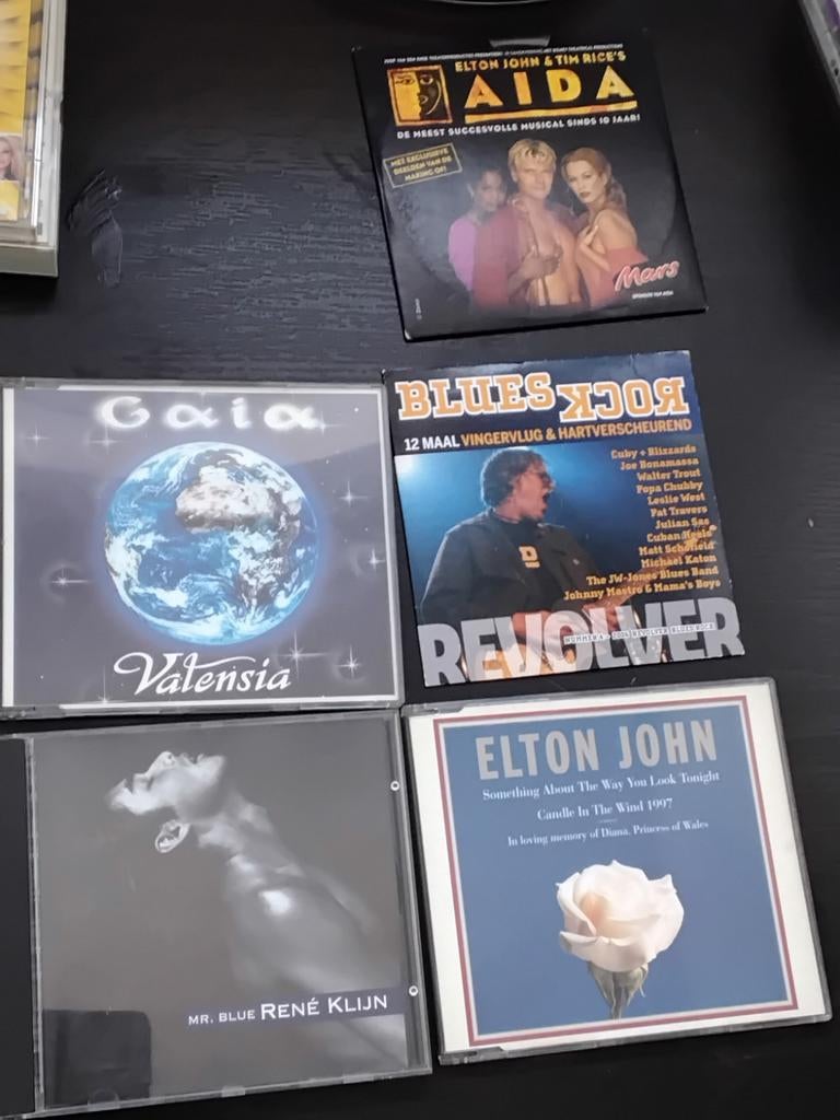 VIJF SINGLE CD'S, Ophalen of Verzenden, Zo goed als nieuw