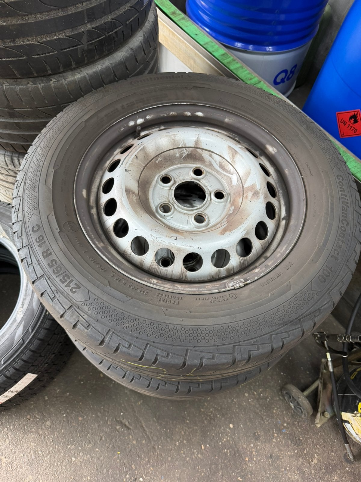Banden met velg voor Volkswagen Transporter T6/T6.1, Ophalen, 16 inch, Banden en Velgen, Zomerbanden
