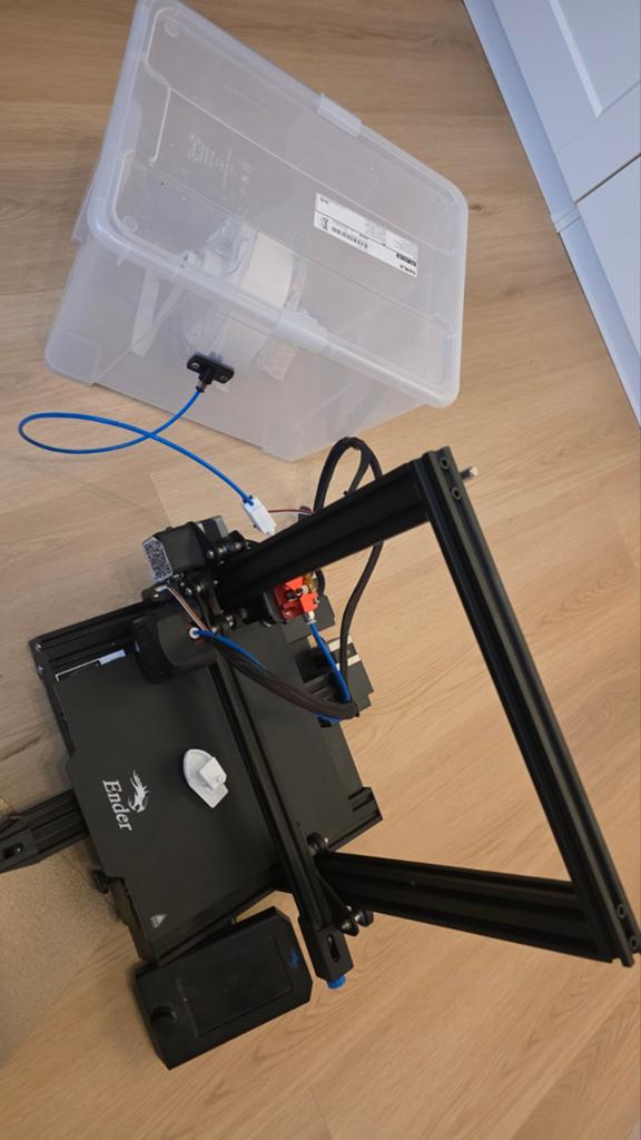 Ender3v2 met uitbreidingen, Computers en Software, 3D Printers, Ophalen, Zo goed als nieuw