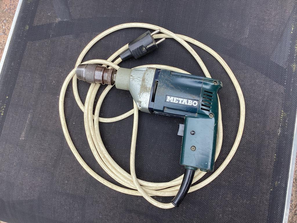 Metabo boormachine, Doe-het-zelf en Verbouw, Gereedschap | Boormachines, Ophalen, Gebruikt, Boormachine