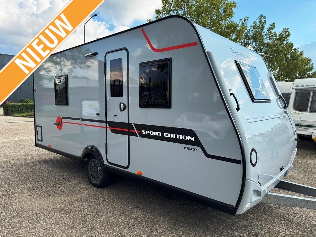 Sterckeman Sport Edition 455CP € 2.500,- gratis opt, Caravans en Kamperen, Caravans, Schokbreker, Sterckeman, Rondzit, Overige typen