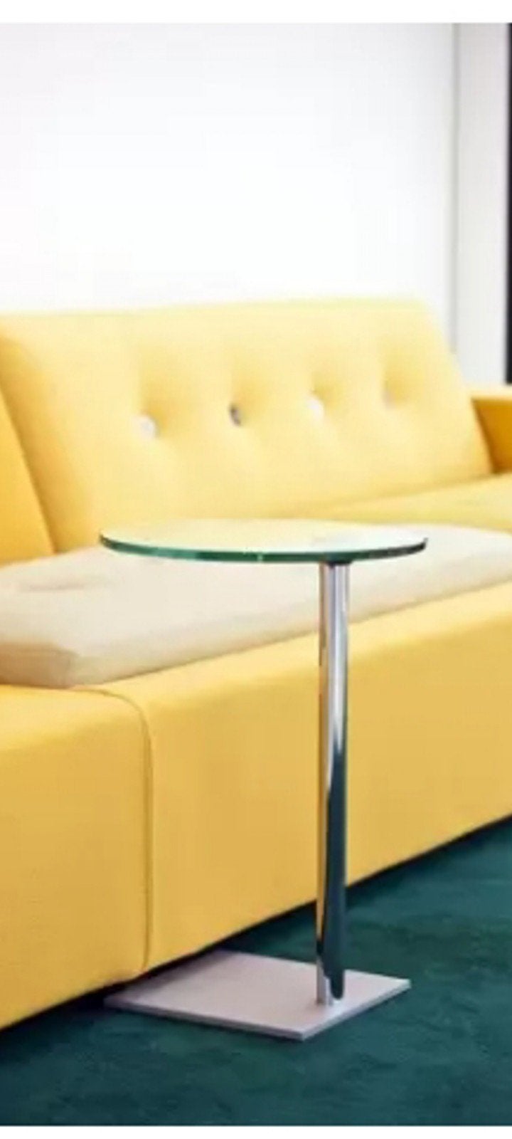 Nette Cascando Exxentrique design bijzettafel, Minder dan 55 cm, Rond, Cascando, Ophalen