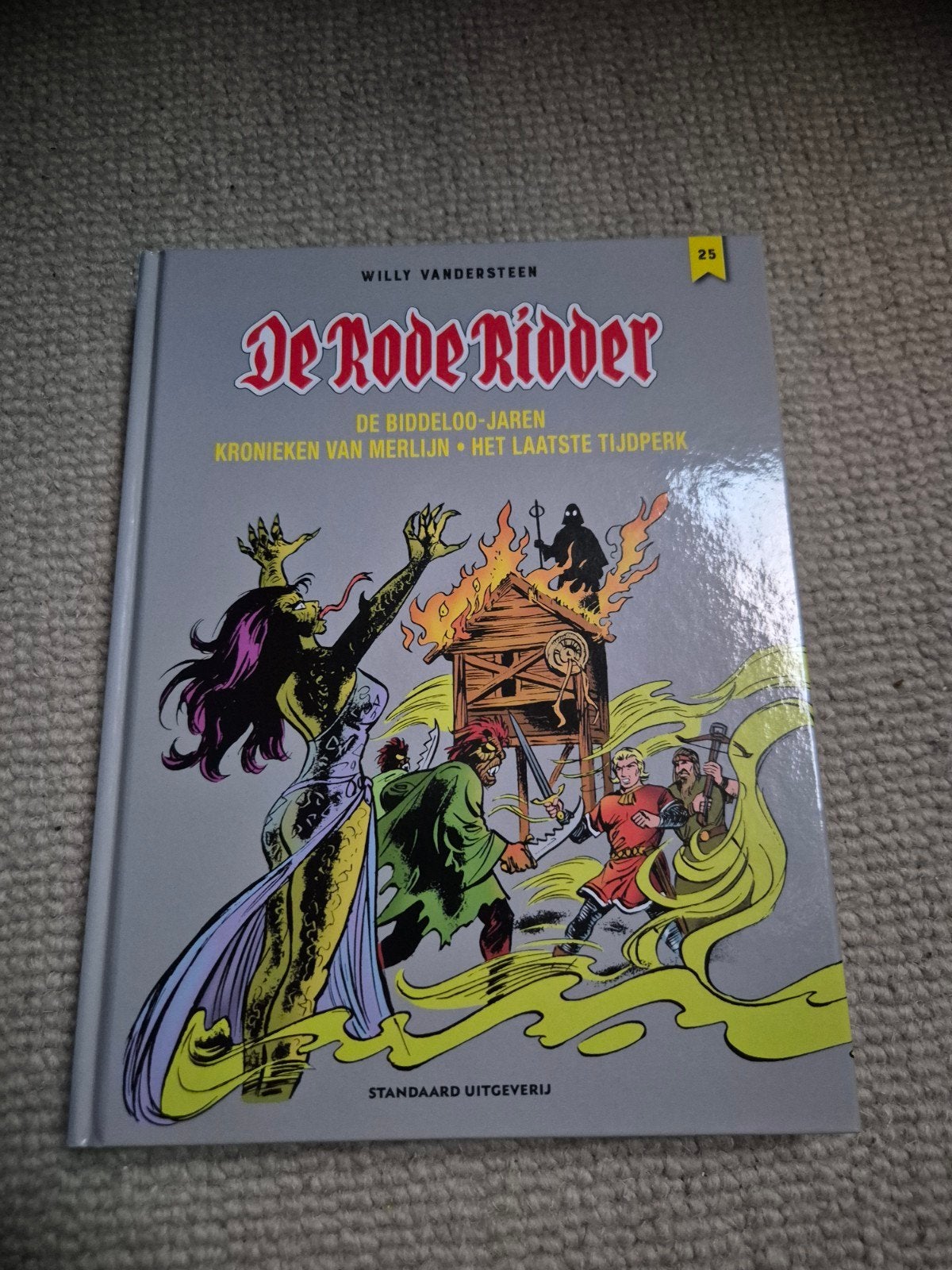 De Rode Ridder Integraal 25: De Biddeloo-jaren - Kronieken v, Willy Vandersteen, Eén stripboek, Nieuw, Ophalen of Verzenden