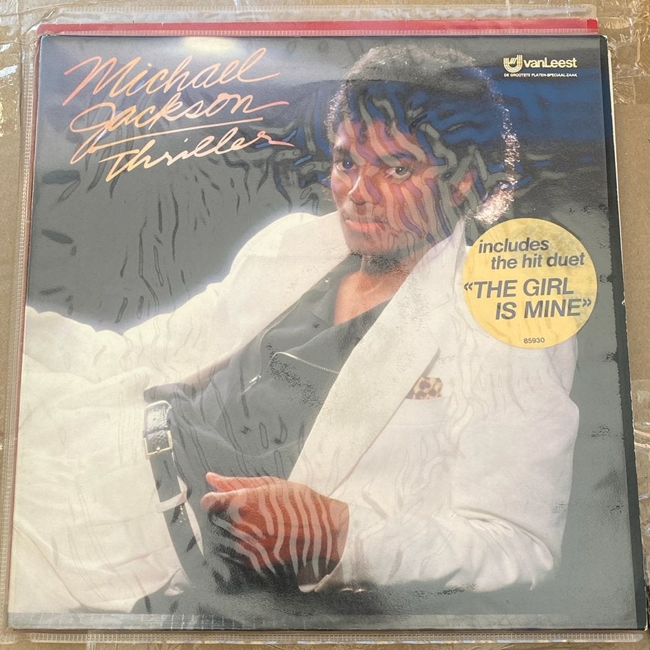 Michael Jackson lp thriller, Ophalen of Verzenden, Zo goed als nieuw, LP