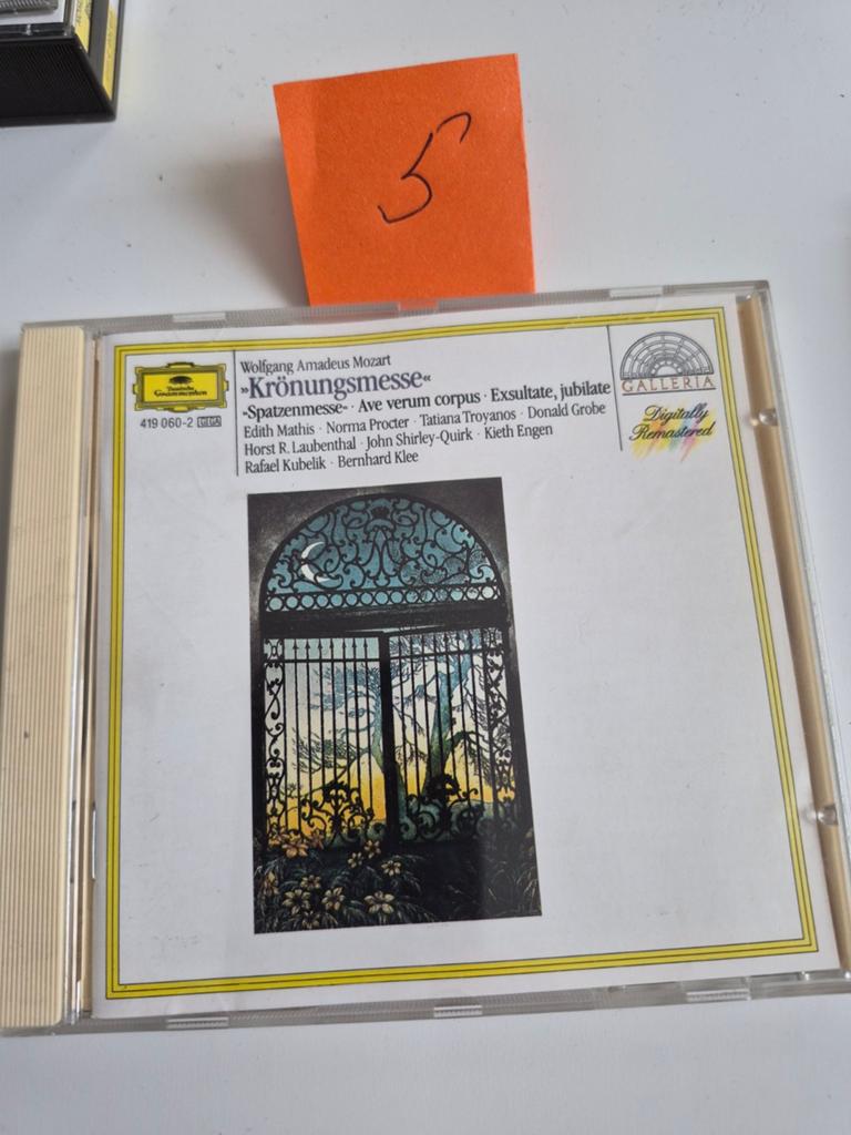 Wolfgang Amadeus Mozart - Krönungsmesse CD, Ophalen of Verzenden, Classicisme, Gebruikt, Vocaal