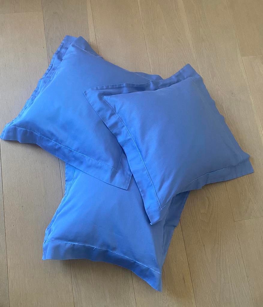 Kussens, Ophalen of Verzenden, Gebruikt, Blauw, Vierkant