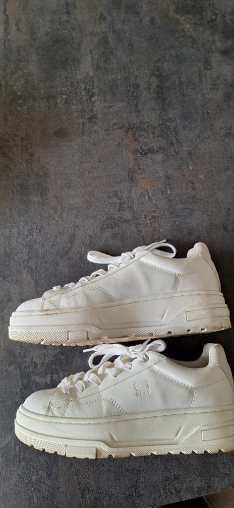 Damessneakers Gstar raw mt 40 zgan, Kleding | Dames, Ophalen of Verzenden, Zo goed als nieuw, Zwart, Sneakers of Gympen