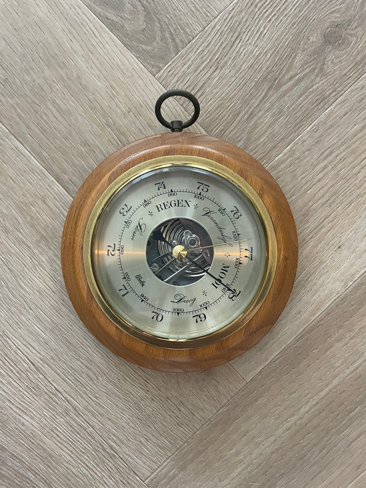 Vintage barometer, Ophalen, Gebruikt, Barometer