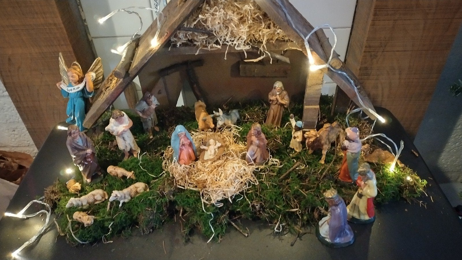 oud kerststalletje, Diversen, Kerst, Ophalen