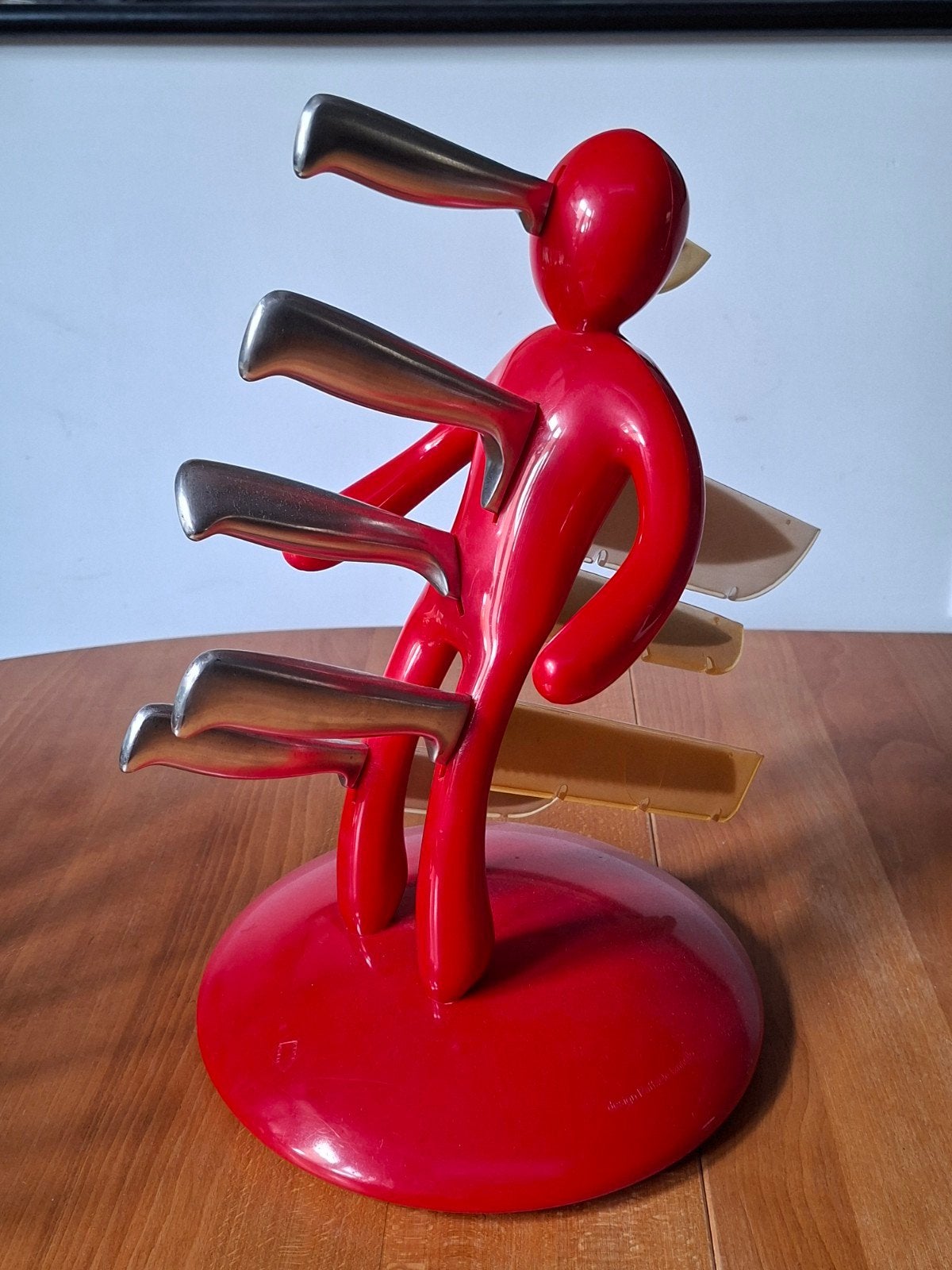 Voodoo messenblok Raffaele Iannello - Rood design, Ophalen, Kunststof, Rood, Overige merken