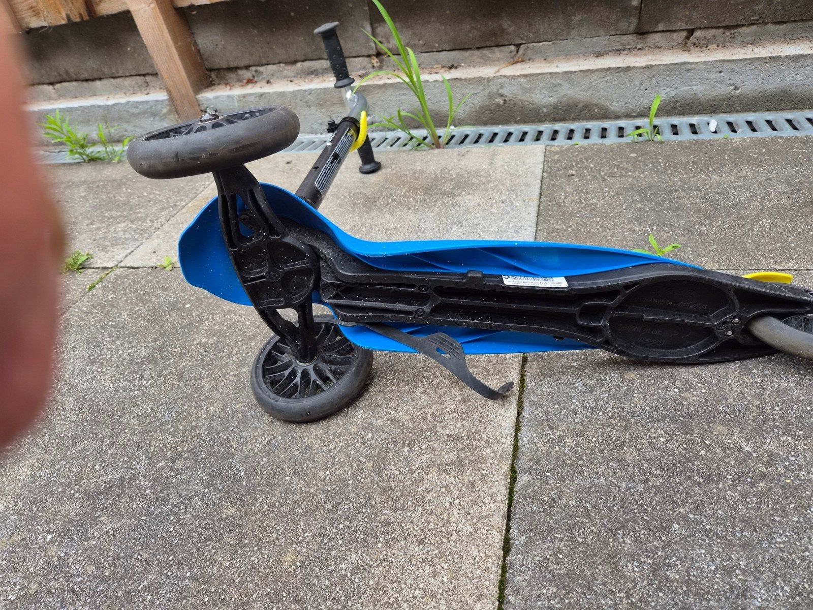 Kinderstep 3 wielen blauw - Decathlon Oxelo B1, Ophalen