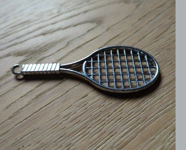 tennis racket sleutel hanger, Ophalen of Verzenden, Zo goed als nieuw, Sport