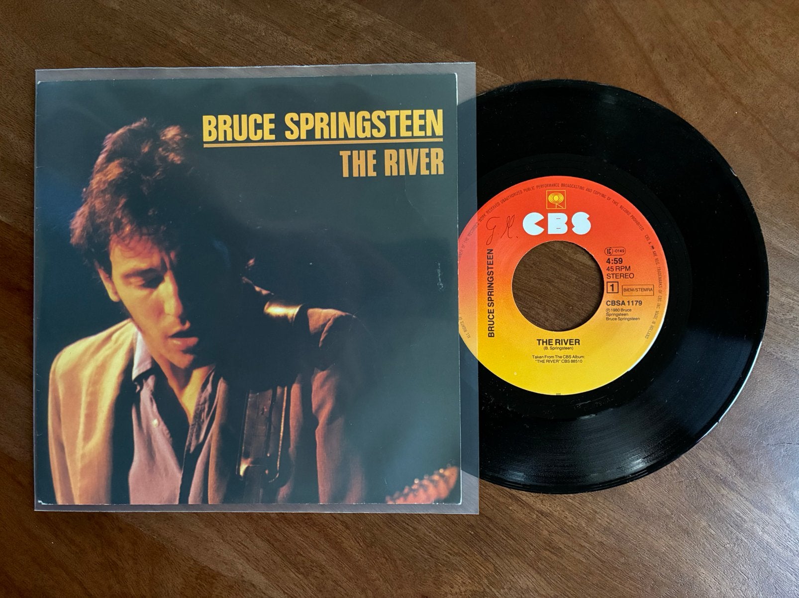 Bruce Springsteen - The river, Ophalen of Verzenden, Zo goed als nieuw, 7 inch, Pop