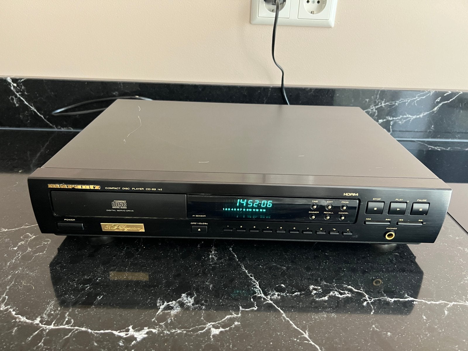 Marantz CD63 MK2 KI Signature cd speler, Audio, Tv en Foto, Cd-spelers, Ophalen of Verzenden, Gebruikt, Marantz