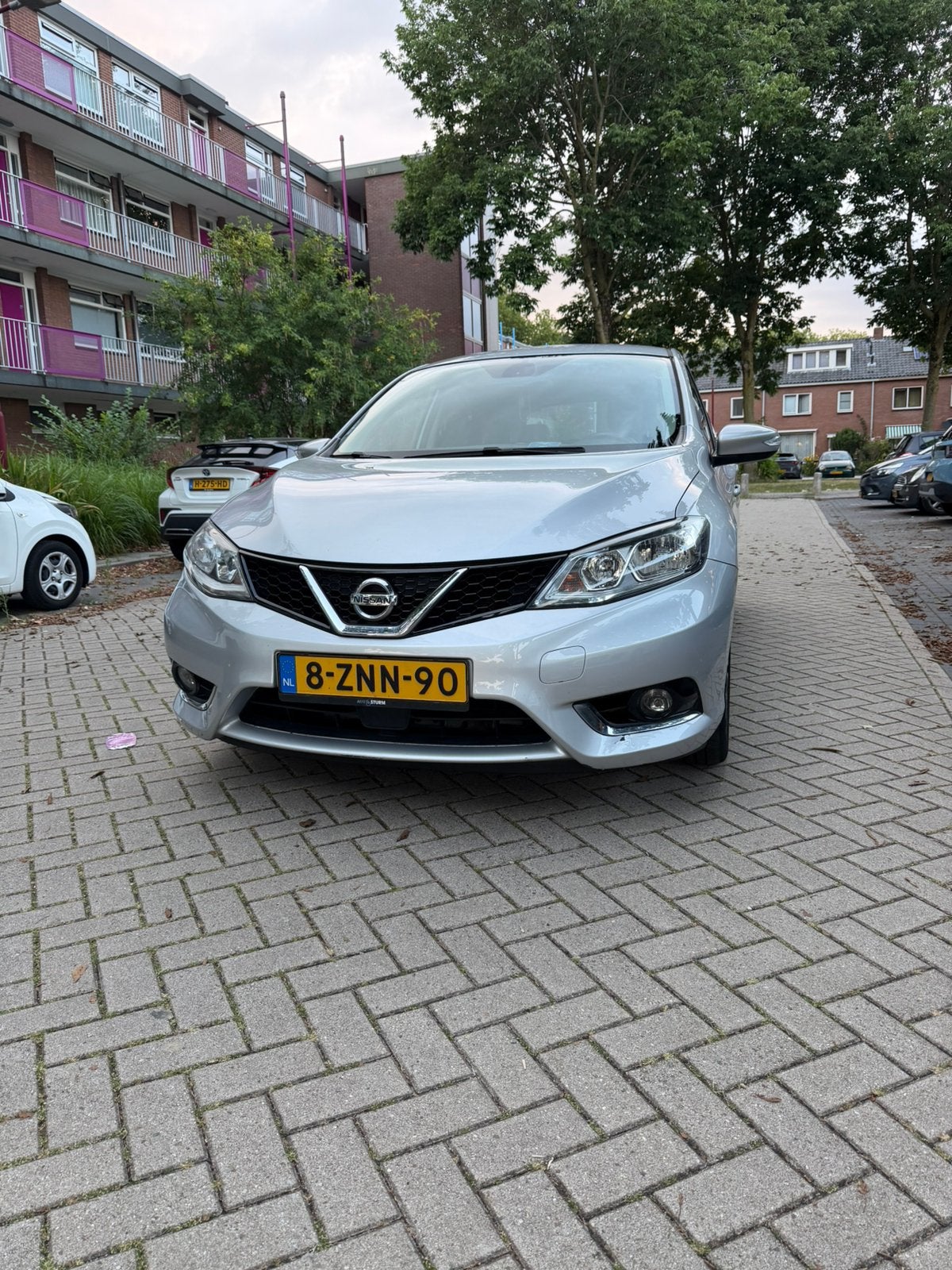 Nissan Pulsar 1.2 Dig-t 85KW Xtronic 2015 Grijs, Auto's, 4 cilinders, Origineel Nederlands, 1180 kg, 115 pk