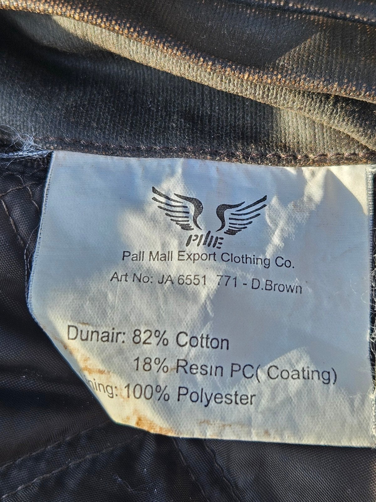 Pall Mall / PME vintage gedragen werkjas (L) ??, Kleding | Heren, Jassen | Winter, Maat 52/54 (L), Bruin, ., Pall Mall PME Legend