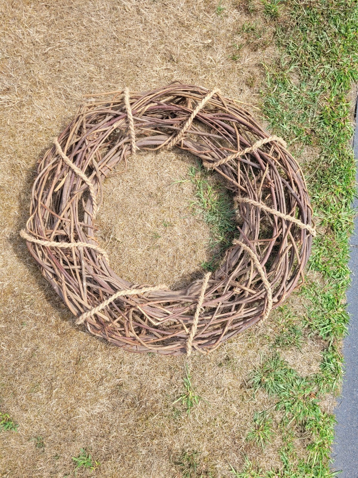 Krans hout, Huis en Inrichting, Woonaccessoires | Kransen, Ophalen, Gebruikt