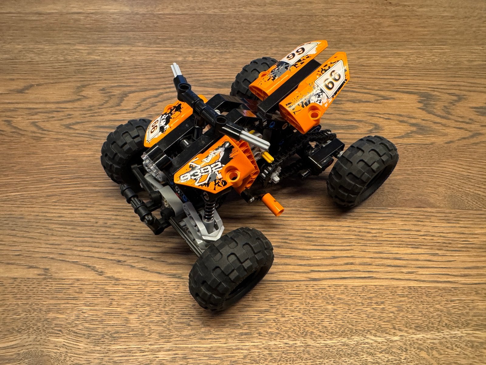 Lego Technic 9392 Quad Bike, Lego, Ophalen of Verzenden, Zo goed als nieuw, Complete set