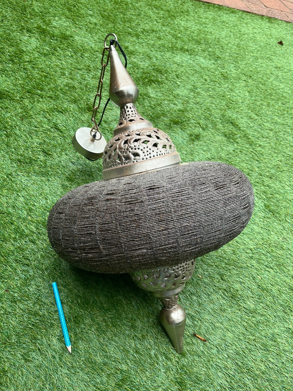 Oosterse lamp, Ophalen of Verzenden, Zo goed als nieuw, Overige materialen, Oosters