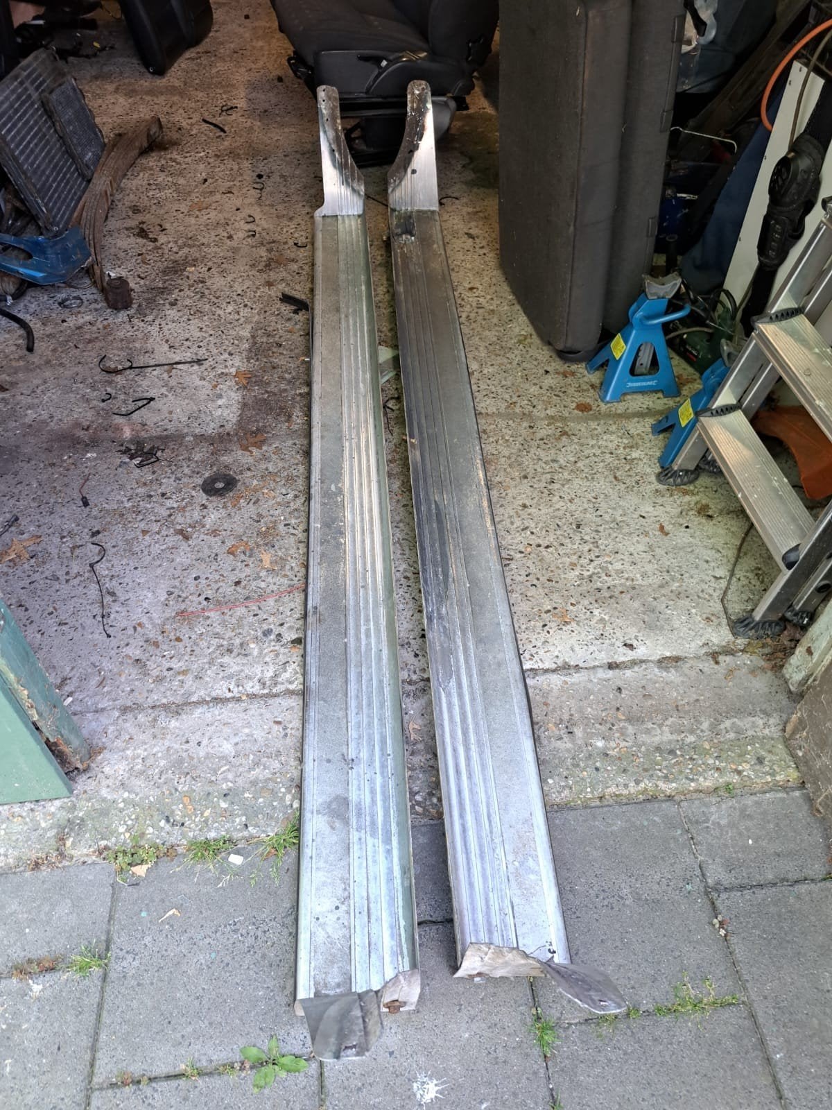 Side skirts / dorpels chevrolet g20, Ophalen of Verzenden, Gebruikt, Links, Universele onderdelen