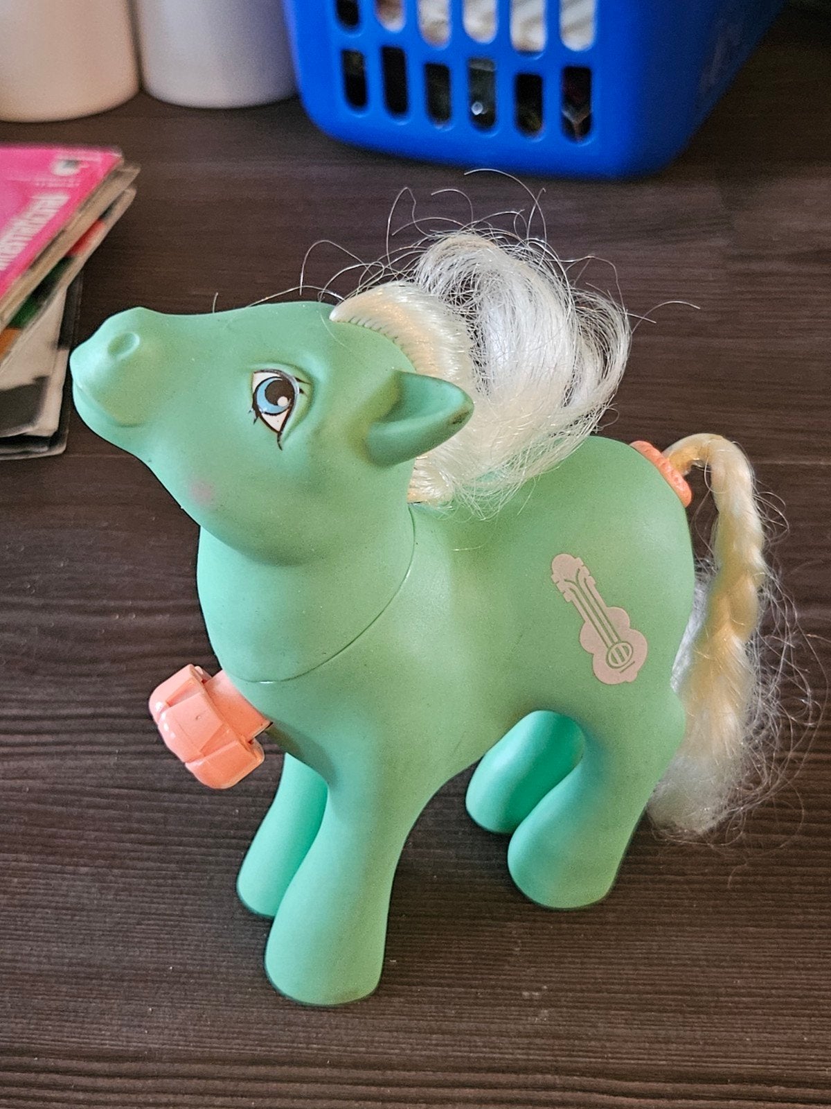 Hasbro 1984 My Little Pony Dance Prance Groen Roze Haar, Ophalen of Verzenden, Gebruikt