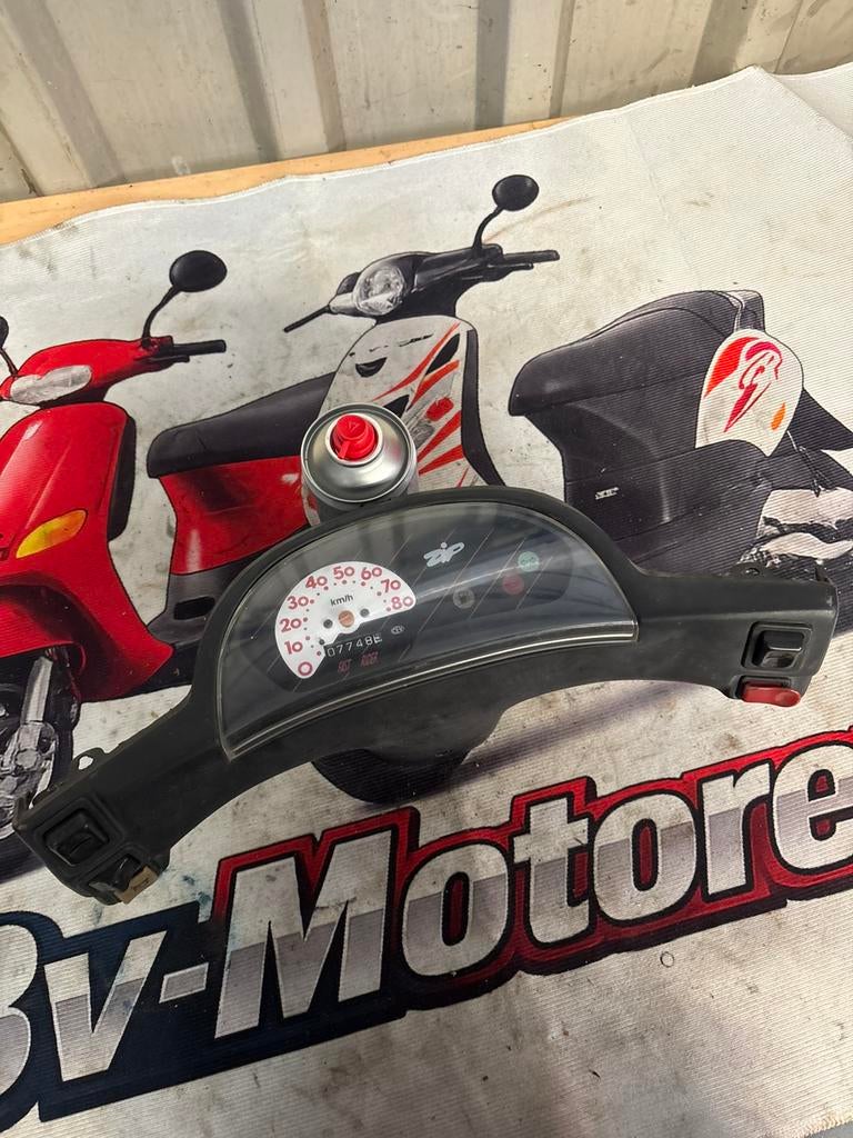 Zip fast rider brom type 1/2/3 teller unit stuurkap, Fietsen en Brommers, Brommeronderdelen | Scooters, Zo goed als nieuw, Piaggio
