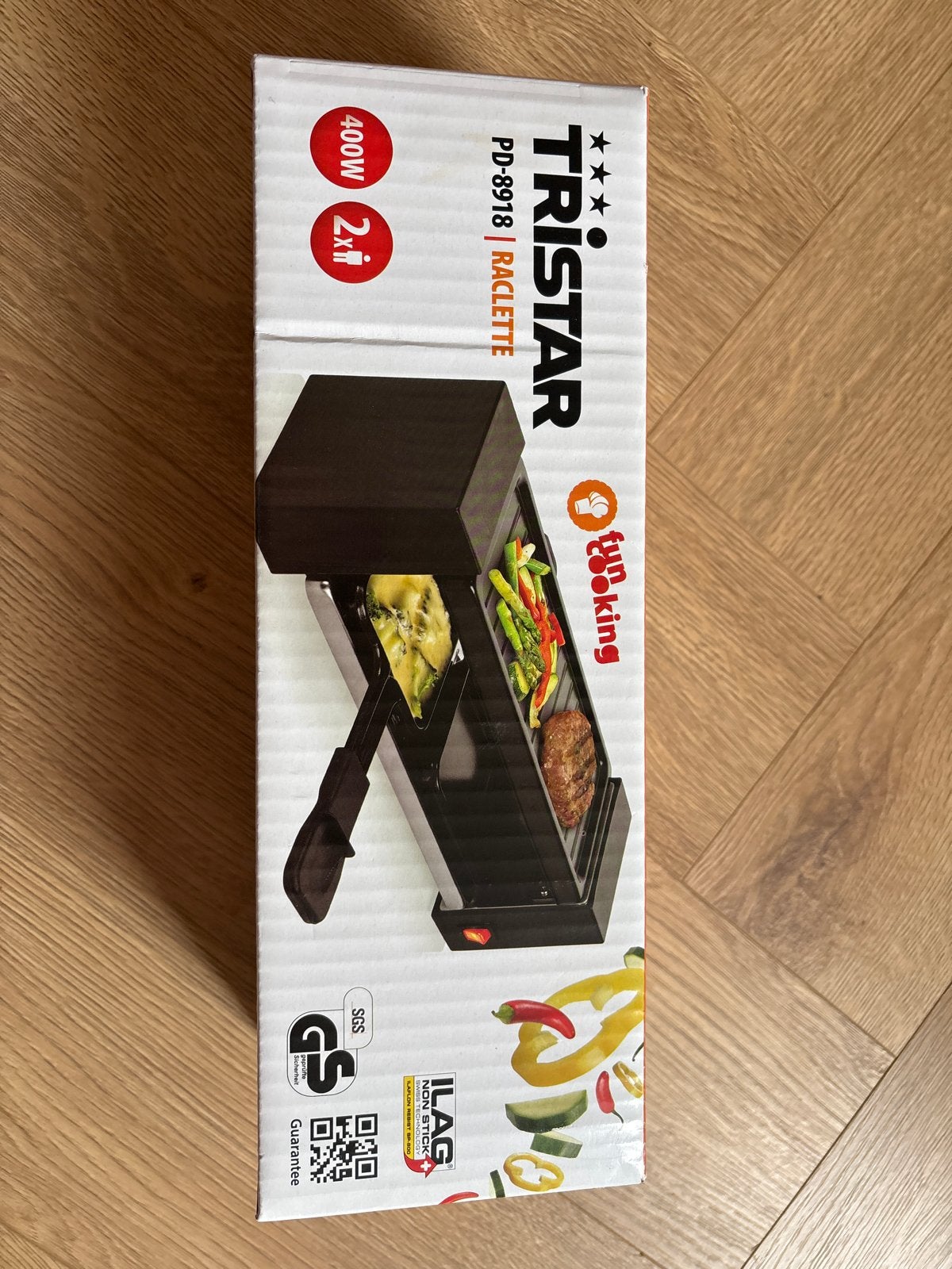 Tristar PD-8918 Raclette - 400W, Ophalen of Verzenden, Nieuw, Minder dan 4 personen