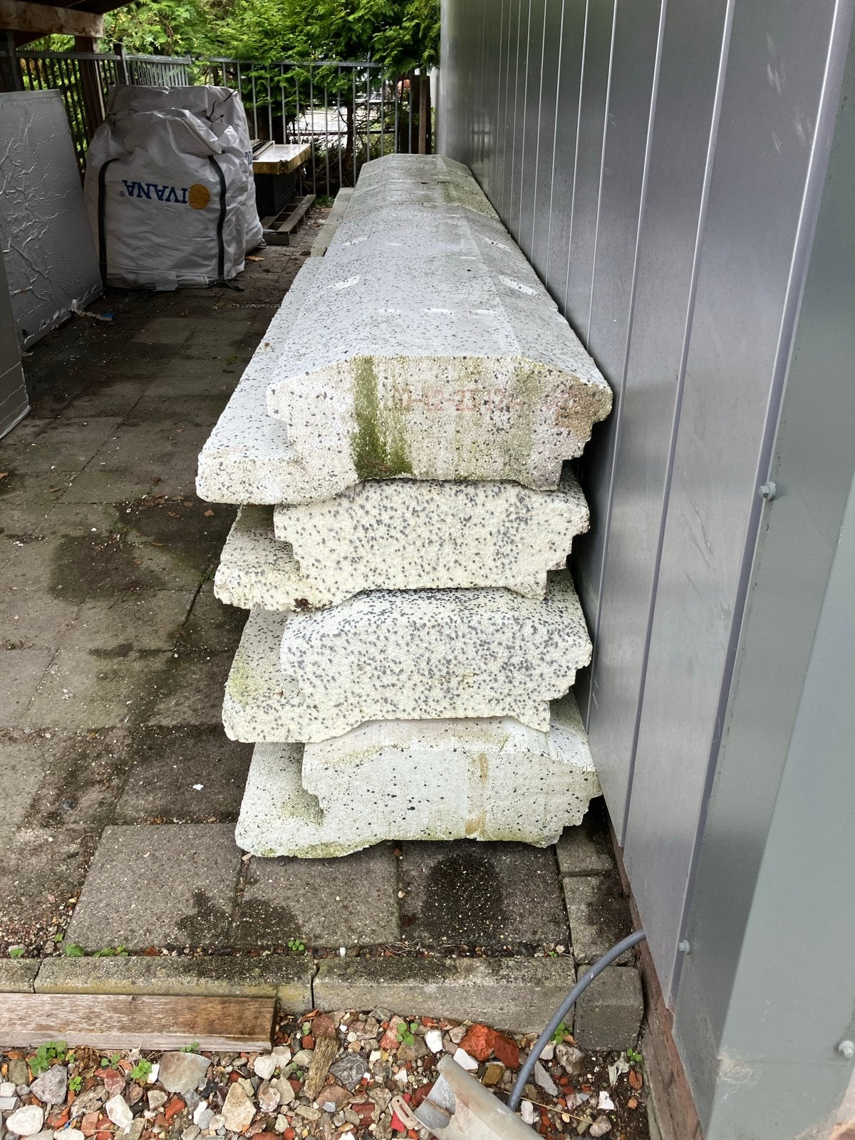 Tempex broodjes 50 cm breed gratis bekisting, Ophalen, Nieuw, Piepschuim (Tempex)