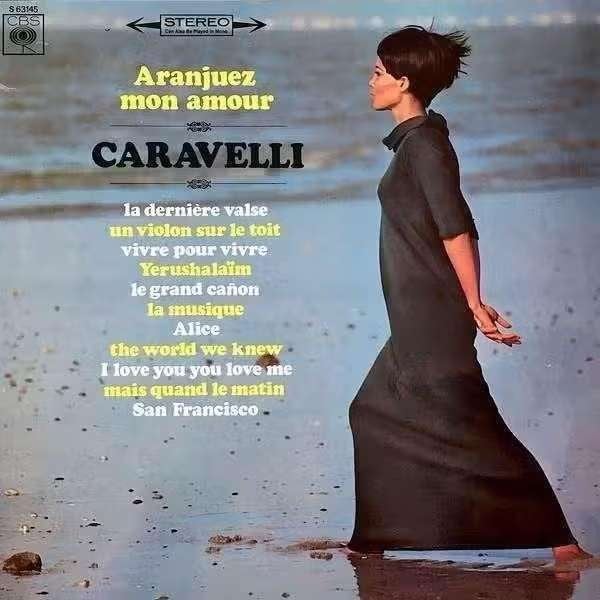 LP Caravelli Aranjuez - Mon Amour S 63145 Vinyl Elpee Pop, LP, Pop, Ophalen of Verzenden, Zo goed als nieuw