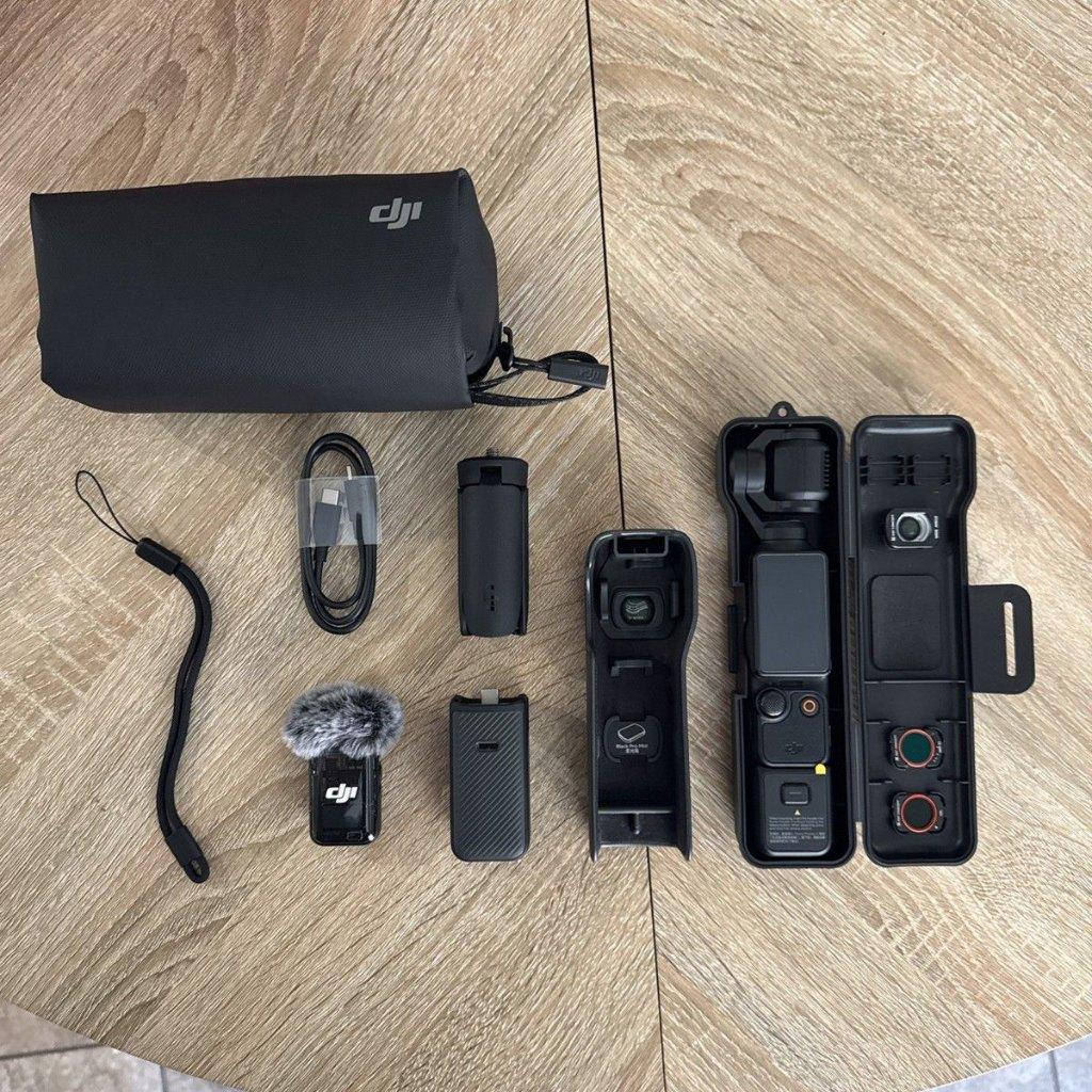 DJI Osmo Pocket 3 Creator Combo + ND Filters & hoesje, Ophalen of Verzenden, Zo goed als nieuw, Overige merken