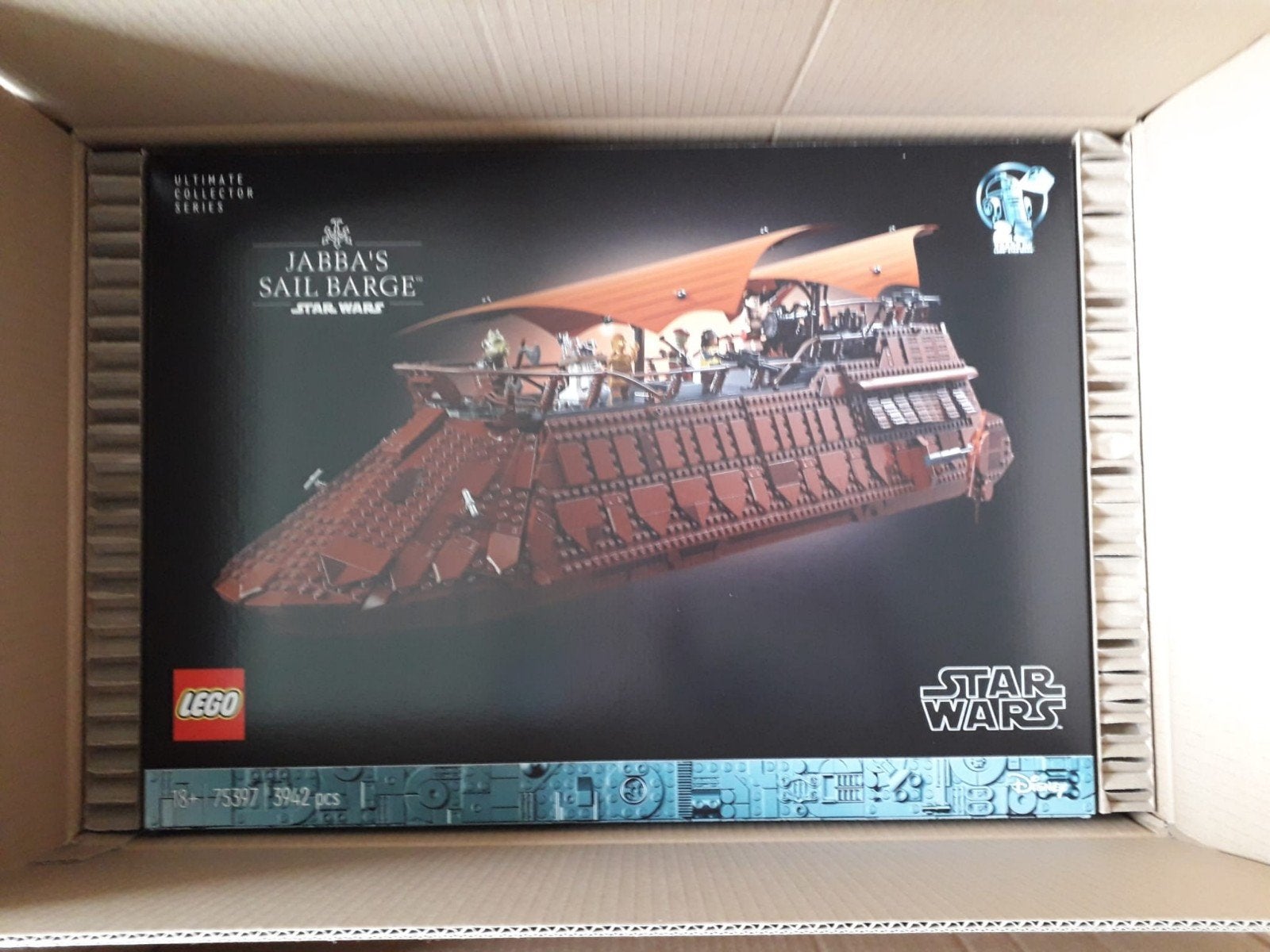 Lego Star Wars Jabba's Sail Barge (75397) UCS, Star Wars, Lego, Nieuw, Ophalen of Verzenden