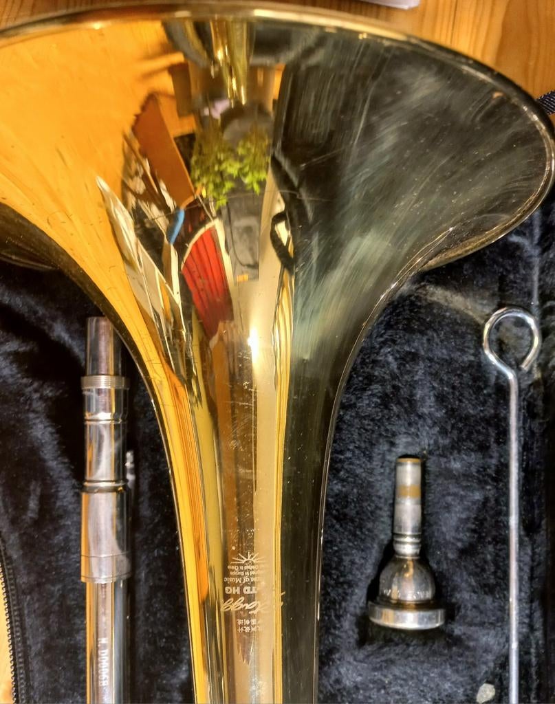 Mooie Trombone, Ophalen, Gebruikt, Bes-trompet