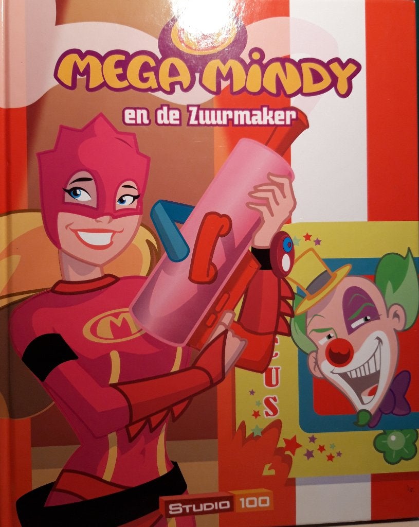 Mega Mindy en de Zuurmaker - Studio 100 Boek, Boeken, Gelezen, Studio 100, Fictie algemeen, Ophalen of Verzenden