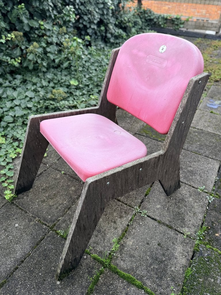 Ajax Arena stoeltjes, Gebruikt, Twee, Modern, Rood
