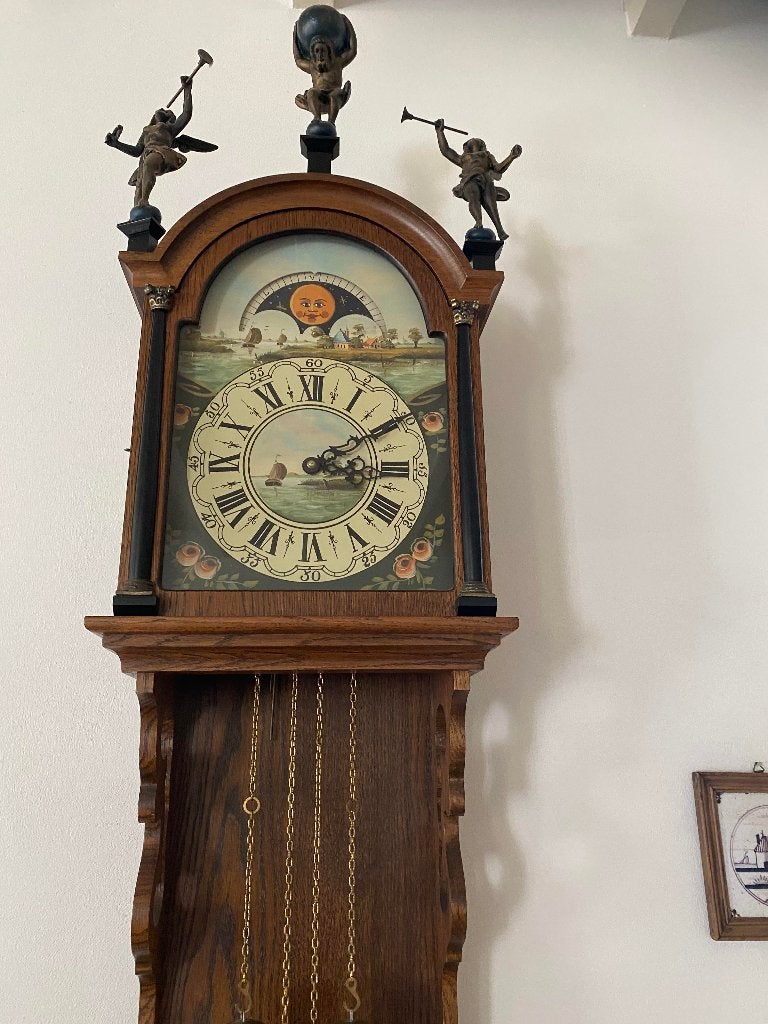 Friese staartklok., Ophalen, Gebruikt, Analoog, Wandklok