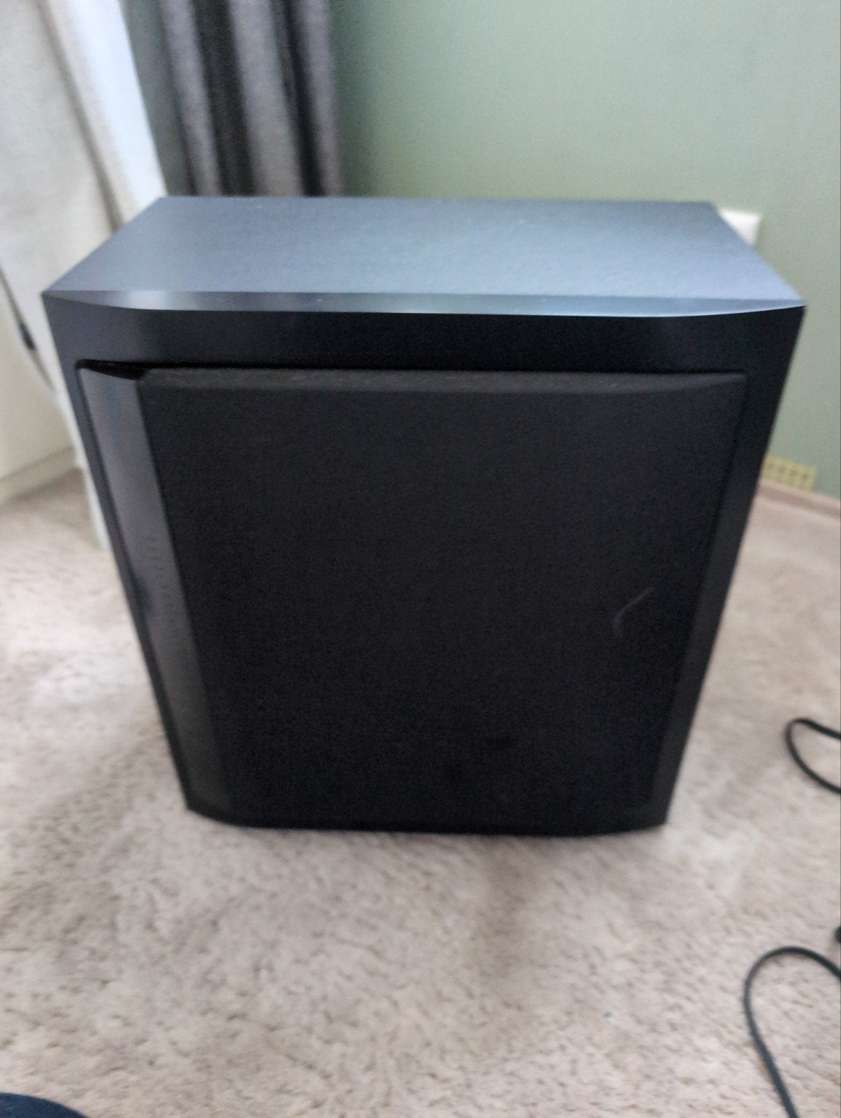 JVC Bassbox Subwoofer met kabels, Gebruikt, Inclusief kabels, Subwoofer, JVC