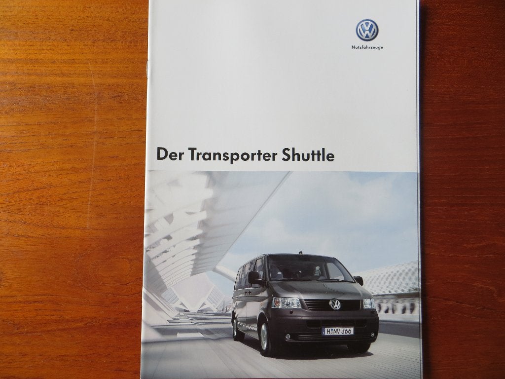 Volkswagen Transporter Shuttle (mei 2006), Ophalen of Verzenden, Nieuw, Volkswagen