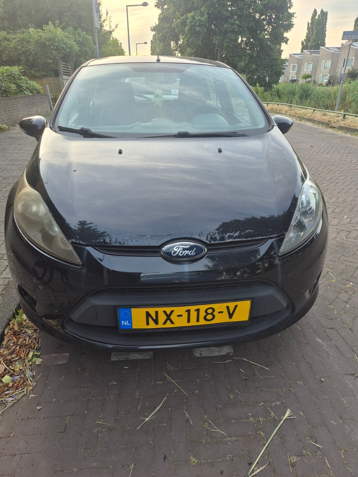 Ford Fiësta 1.25 60KW 5DR 2011 Zwart, Auto's, Ford, Voorwielaandrijving, 1242 cc, Zwart, Handgeschakeld