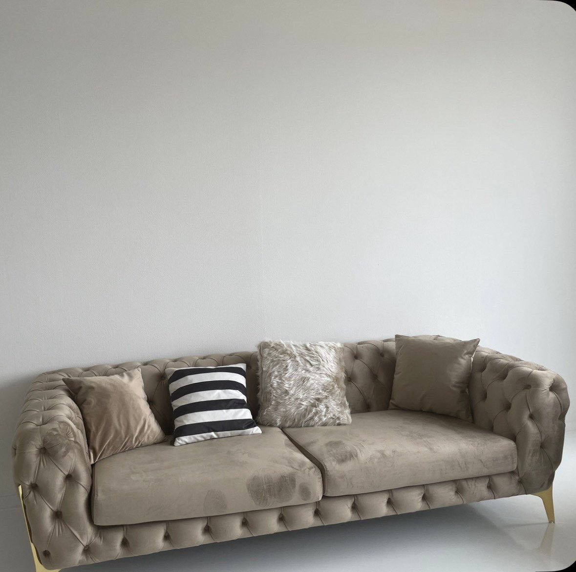 Prachtige bank, Huis en Inrichting, Ophalen of Verzenden, Zo goed als nieuw, 75 tot 100 cm